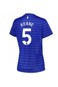 Everton Michael Keane #5 Jalkapallovaatteet Naisten Kotipaita 2025-26 Lyhythihainen